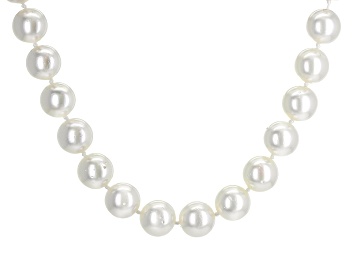 Picture of Pre-Owned Cultured South Sea Pearl 14k Yellow Gold Necklace 10-12mm