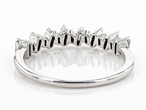 Pre-Owned White Diamond 10k White Gold Band Ring 0.25ctw