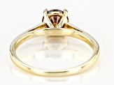 Pre-Owned Champagne Diamond 10K Yellow Gold Ring 1.00ctw