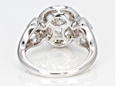 Pre-Owned Moissanite Platineve Ring 2.66ctw D.E.W