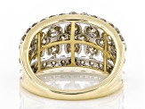 Pre-Owned Candlelight Diamonds™ 10k Yellow Gold Wide Band Ring 1.50ctw