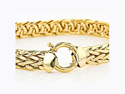 Origine cord bracelet in yellow gold and diamonds