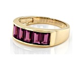 Pre-Owned Purple Garnet 10K Yellow Gold Band Ring 1.70ctw