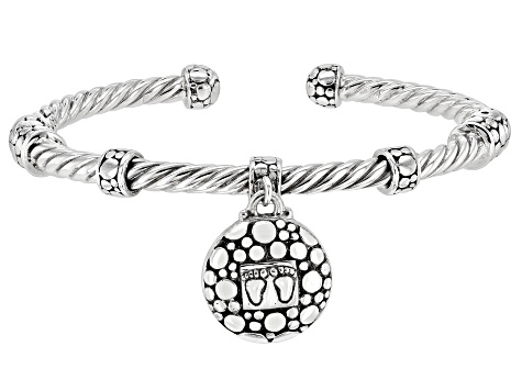 Footprints in the on sale sand pandora charm