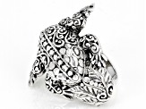 Pre-Owned Sterling Silver Frog "Leap of Faith" Ring
