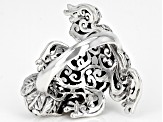 Pre-Owned Sterling Silver Frog "Leap of Faith" Ring