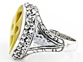 Pre-Owned South Sea Mother-of-Pearl Silver Ring
