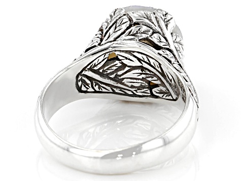 Pre-Owned Snow™ Drusy Quartz Sterling Silver Ring