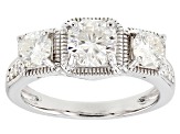 Pre-Owned Moissanite Platineve Ring 1.78ctw D.E.W
