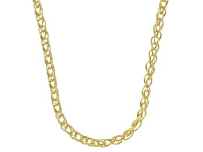 Pre-Owned 10K Yellow Gold 3.35MM Diamond-Cut Spiga 20 Inch Necklace