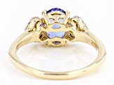 Pre-Owned Blue Tanzanite 10K Yellow Gold Ring 1.16ctw