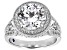 Pre-Owned Cubic Zirconia Platineve Ring 11.77ctw