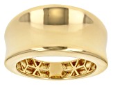 Pre-Owned Moda Al Massimo™ 18K Yellow Gold Over Bronze Dome Band Ring