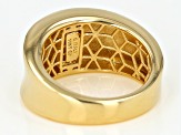 Pre-Owned Moda Al Massimo™ 18K Yellow Gold Over Bronze Dome Band Ring
