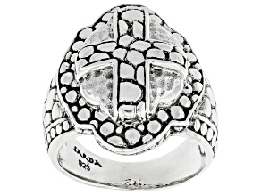 Pre-Owned Sterling Silver "Present Moments" Ring