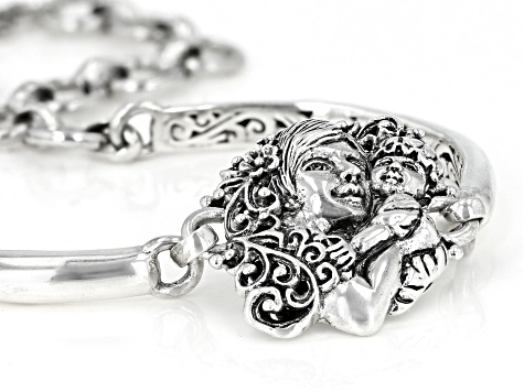 Pre-Owned Sterling Silver "Love So Great" Bracelet