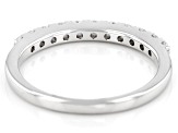 Pre-Owned Moissanite Platineve Band .33ctw DEW
