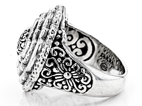 Pre-Owned Sterling Silver "Promise Keeper II" Ring
