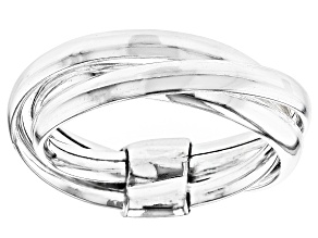 Pre-Owned Sterling Silver Triple Band Ring