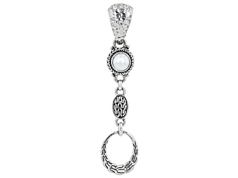 Pre-Owned Cultured Freshwater Pearl Sterling Silver Pendant