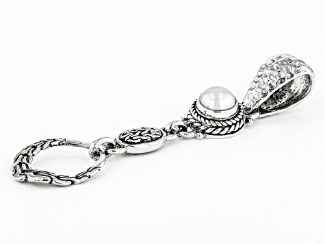 Pre-Owned Cultured Freshwater Pearl Sterling Silver Pendant