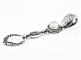 Pre-Owned Cultured Freshwater Pearl Sterling Silver Pendant