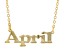 Pre-Owned Gold Tone "April" Necklace