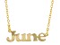 Pre-Owned Gold Tone "June" Necklace