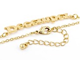 Pre-Owned Gold Tone "December" Necklace