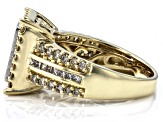 Pre-Owned Candlelight Diamonds™ 10k Yellow Gold Cluster Ring 1.25ctw