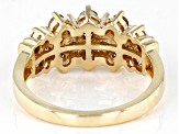 Pre-Owned Candlelight Diamonds™ 10k Yellow Gold Cluster Ring 1.00ctw