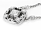 Pre-Owned Silver "Moments He Gives" Necklace