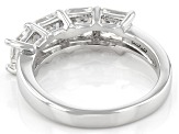 Pre-Owned Moissanite Platineve Band Ring 1.56ctw DEW