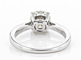 Pre-Owned Moissanite Platineve Solitaire Ring 1.50ct DEW