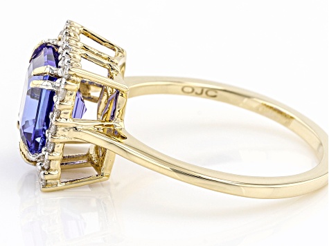Pre-Owned Blue Tanzanite 14K Yellow Gold Ring 2.62ctw