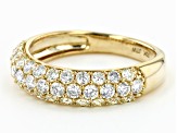 Pre-Owned Yellow Diamond 10k Yellow Gold Band Ring 1.25ctw