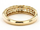 Pre-Owned Yellow Diamond 10k Yellow Gold Band Ring 1.25ctw