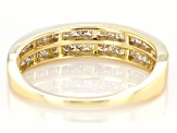 Pre-Owned White Diamond 10K Yellow Gold Band Ring 0.75ctw