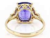 Pre-Owned Blue Tanzanite 10k Yellow Gold Ring 2.58ctw