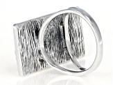 Pre-Owned Bamboo Coral Sterling Silver Ring