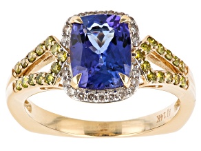 Pre-Owned Blue Tanzanite 14K Yellow Gold Ring 2.39ctw