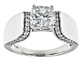 Pre-Owned Moissanite Platineve Engagement Ring 2.38ctw DEW