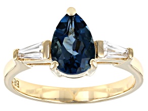 Pre-Owned  London Blue Topaz 10k Yellow Gold Ring 1.71ctw