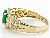 Pre-Owned Green Emerald 14k Yellow Gold Ring 1.53ctw
