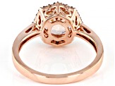 Pre-Owned Pink Cor-De-Rosa Morganite 10K Rose Gold Ring 1.61ctw