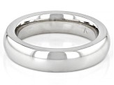 Pre-Owned Stainless Steel High Polish 5mm Band Ring