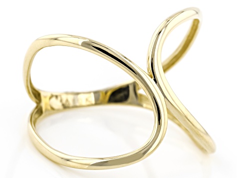 Pre-Owned 10k Yellow Gold Open Design Ring