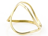 Pre-Owned 10k Yellow Gold Open Design Ring