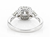 Pre-Owned Moissanite Platineve Ring 1.54ctw DEW.