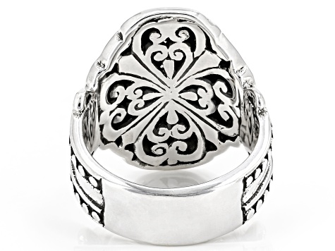 Pre-Owned Sterling Silver "Lasting Change" Ring